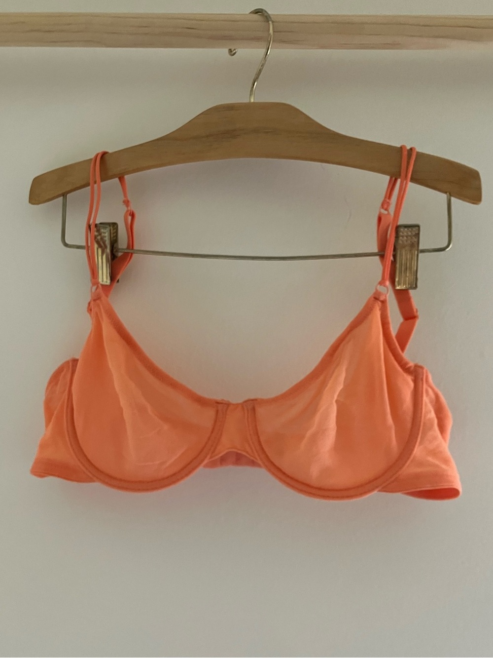 Cosabella Soire mesh bra 34C tangerine 🍊